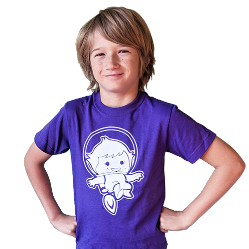 Academy T-shirt Glitch codeSpark (Kids)
